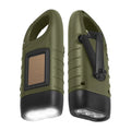 LED Flashlight Hand Crank Solar Powered Rechargeable - View 3 | SAMAG
