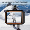 VIRAN SC002 Action Camera 4K With Remote Control Screen Waterproof Sport Camera Drive Recorder Sports Camera Helmet Action Cam