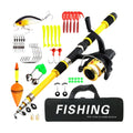 Compact Kids Fishing Rod Set with Reel Telescopic Pole - View 9 | SAMAG