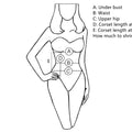 0.4mm White Latex Waist Trainer Corset Steel Bone Fetish Body Custom Made