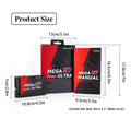 LED Light Mega X7 Ultra Instant Save  Game Cartridge for SEGA GENESIS Mega Drive MegaDrive Game Console With Manual Support 32x