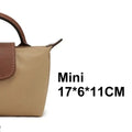 Mini Nylon Dumpling Bag Retro Contrast Color Crossbody Bag Women Luxury Designer Waterproof Handbag for Women Multi-functional