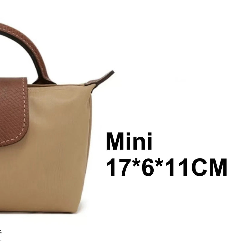 Mini Nylon Dumpling Bag Retro Contrast Color Crossbody Bag Women Luxury Designer Waterproof Handbag for Women Multi-functional