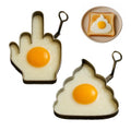 Funny Fried Egg Mold Creative Stainless Steel Non-Stick Omelette Kitchen Cooking Tool Girlfriend DIY Breakfast Sandwich Gadget