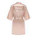 Champagne Women's Bride Bridesmaid Robes for Bridal Party | SAMAG