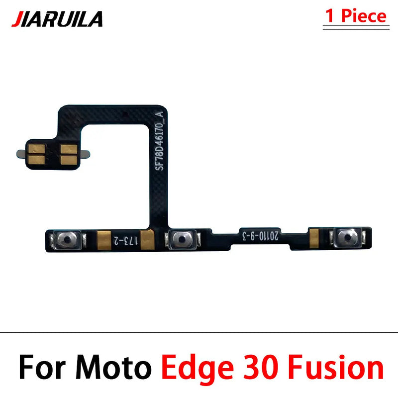 New For Motorola Moto Edge 20 30 40 50 Pro Lite Ultra Neo Fusion Plus Volume Button Power Switch On Off Button Flex Cable