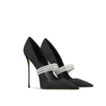 2026 Spring and Autumn Women's High Heels Black Fashion Design Pointed Stiletto Women's Shoes