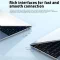 LENO 14.1"Laptop 16GB RAM 2TB SSD Windows 11 Intel N3700 Ultra Slim Notebook Gamer 1920*1080  Display Office Study Computer PC