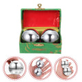 1Set Smooth Heavy Duty Metal Handball for Hand Strength | SAMAG