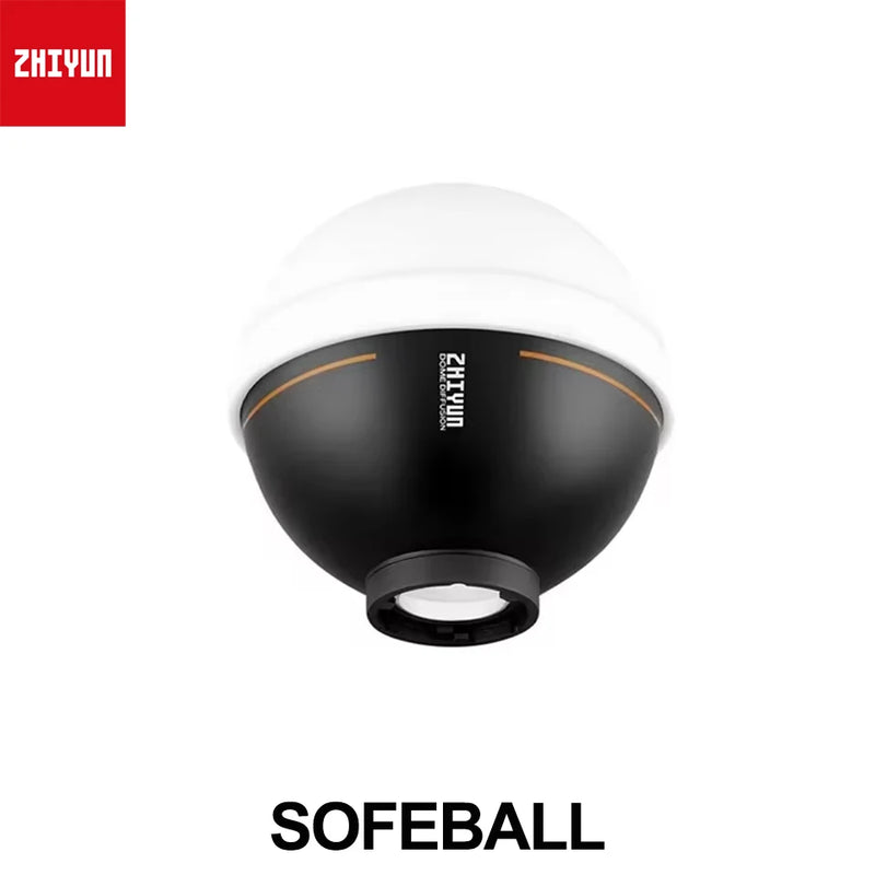 ZHIYUN Dome Diffusion Sofeball with ZY Mount for Video Light Accessories for ZHIYUN Molus G60 X100 COB LED Light Modifier