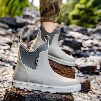 Men Rain Boots Non-slip Water Shoes Outdoor Waterproof | SAMAG