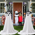2 Packs Halloween Decorations Outdoor Cute glow Indoor Spooky Ghost Scary Ghosts Decor for Yard Garden Home birthday decoration