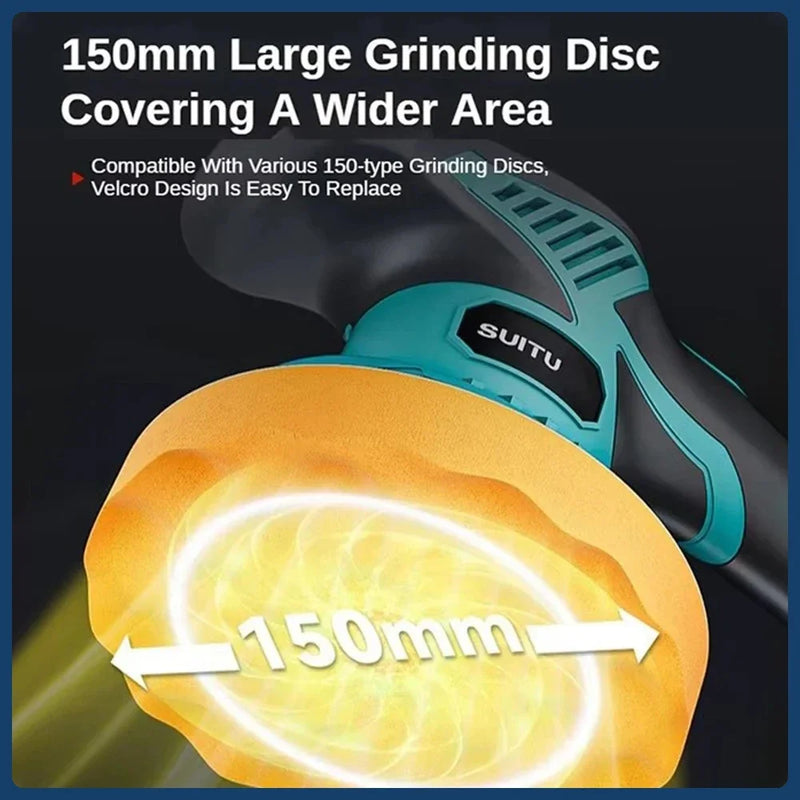 Makita 8 Gears Digital Display Cordless Car Polisher Electric Auto Waxing Polishing Machine For 18V Battery - View 2 | SAMAG