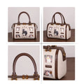2026 new autumn and winter high-end texture handbag, niche design, fashionable rivets, Boston pillow bag, crossbody bag