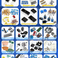 10pcs 3296W 3296 50 100 200 500 ohm 1K 2K 5K 10K 20K 50K 100K 200K 500K 1M ohm 103 100R 200R 500R Trimpot Trimmer Potentiometer