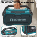 Makita Cordless Bluetooth Speaker Portable Surround Dual Channel Subwoofer Loudspeaker 18V Battery(No - View 5 | SAMAG