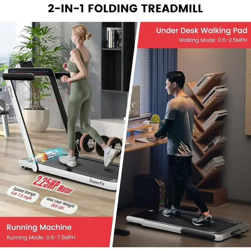 Portable Under - Desk Treadmill with Dual LED Display - View 2 | SAMAG