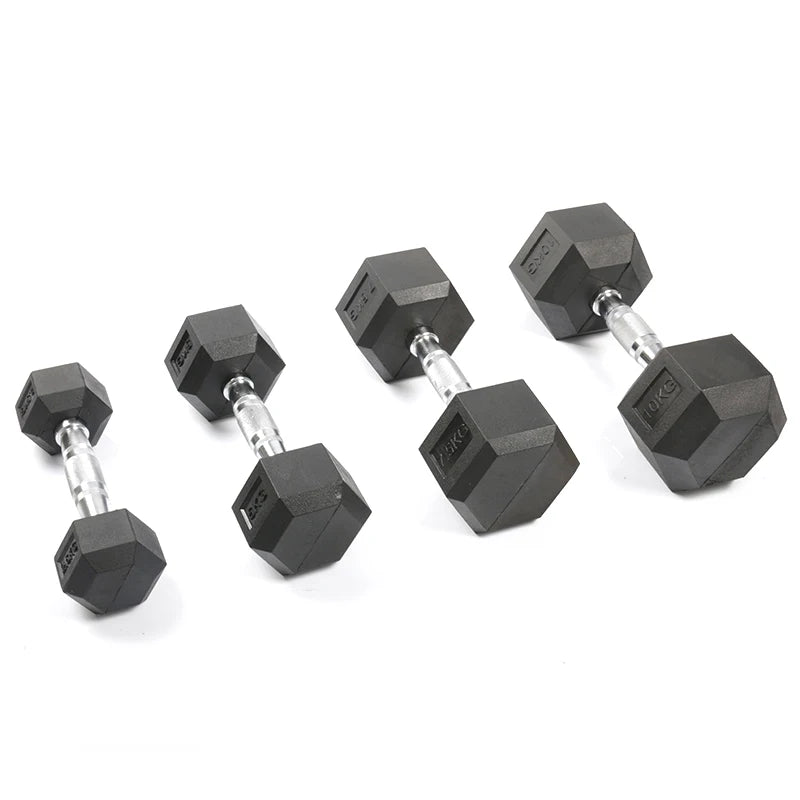 High-quality Weight Training Hexagonal Rubber Coated | SAMAG