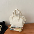 Fashionable and Sophisticated Boston Bag, Large Capacity and Versatile Commuter Handbag, Women's Single-shoulder Crossbody Bag