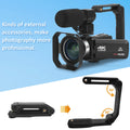Full 4K Camcorder 18X 48MP Digital Camera Livestream Webcam UHD Vlog Video Recorder Wide Angel Macro Lens Photography Cameras