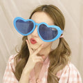Funny Heart Glasses Photo Props Giant Big Oversized Eyeglasses Party Decorations Photobooth Props Shade Party Diy Supplies