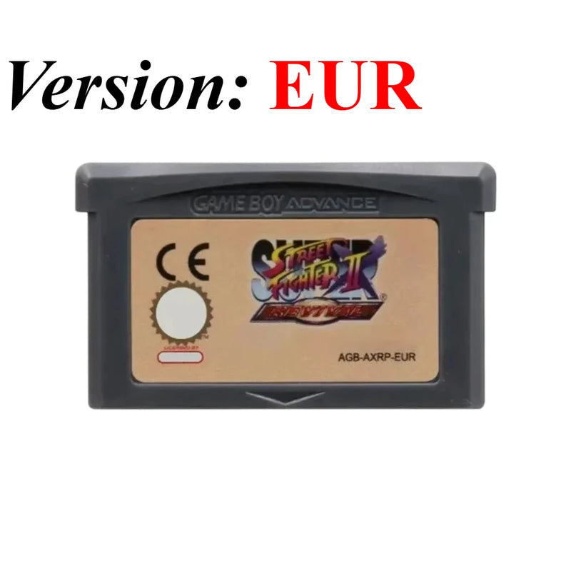Classic GBA Game Cartridge Breath of Fire Kirby Sonic Advance Wars Golden Sun GBA SP Retro Video Game Collection Gift