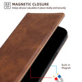 Business Magnetic Flip Card Stand Leather Wallet Case for Motorola Edge 50S 50 Pro Moto edge 50 Neo 50 Fusion 5G Cover Funda