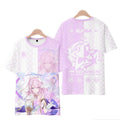 Elysia Honkai Impact 3 Role Playing T-Shirts New Arrival 3D Print Kids Anime Tees Summer Men Women Harajuku Short Sleeve Y2k Top