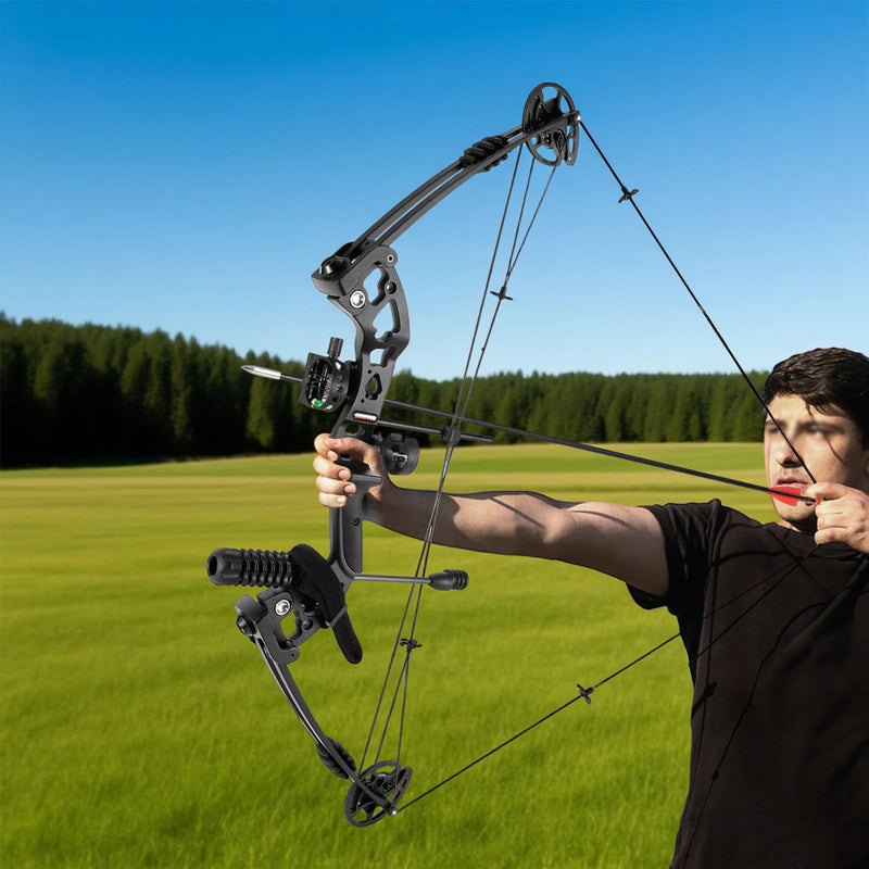 Right Handed Compound Bow Arrows Set, Archery Hunting | SAMAG