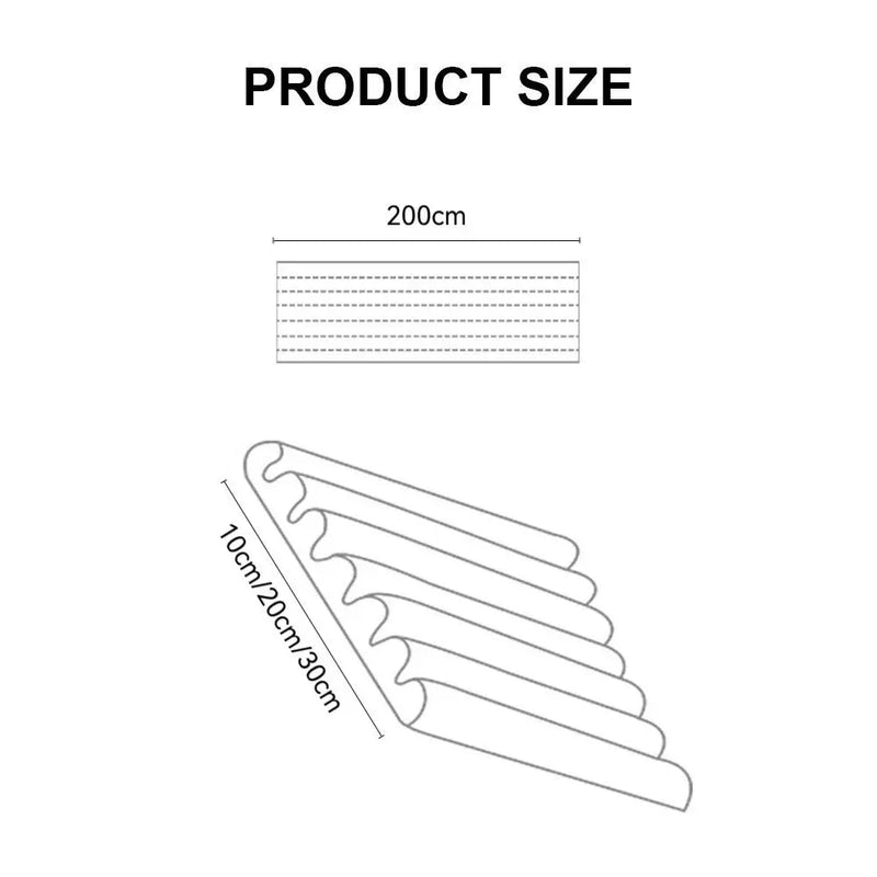 2m Desk Edge Guard Strip Self Adhesive Soft Anti Collision Cushion Baby Safety Thickend Wall Corner Protector