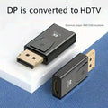 4K DP DisplayPort to HDMI-compatible Adapter Converter Display Port DP to HDMI-compatible HDTV Adapter Video Audio Laptop PC