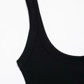 Women's Skinny Ribbed Bodysuits O Neck Straps Snap-Button Sexy Fashion Female Playsuits Comfortable Stretchy Clothing