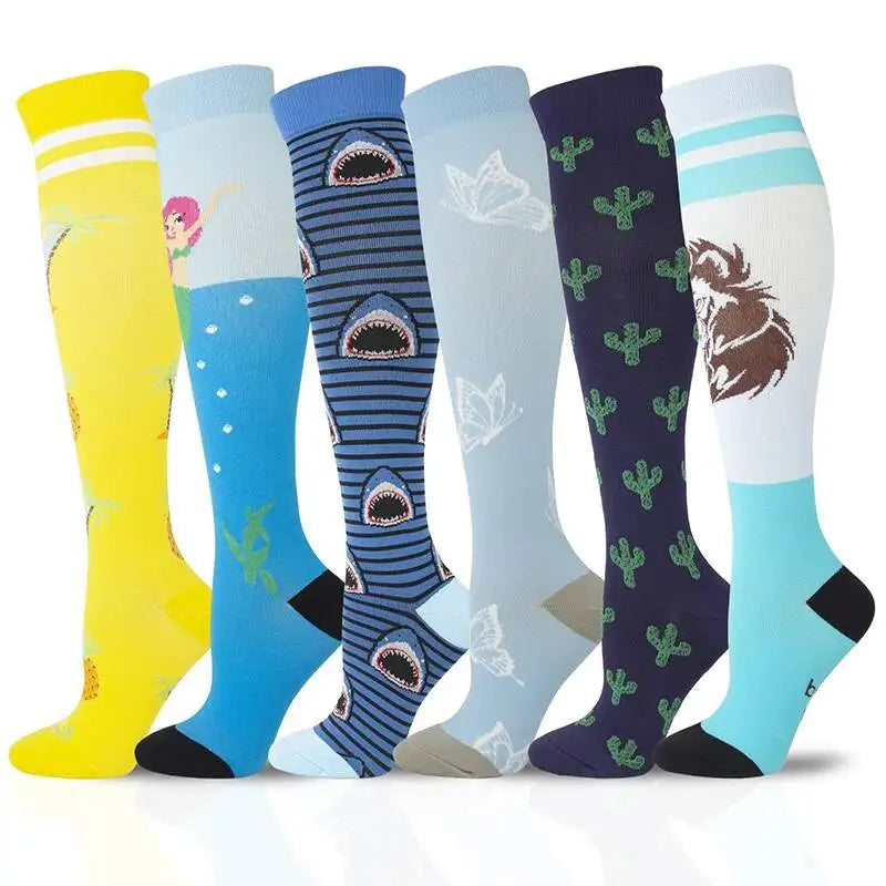 HUAYASX Compression Stockings Unisex Sport Leg Pressure | SAMAG