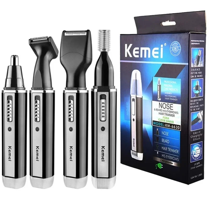 Kemei Rechargeable All in One Hair Trimmer for Men&women Electric Shaver Beard Trimmer Face Nose Ear Eyebrow Trimmer for Nose