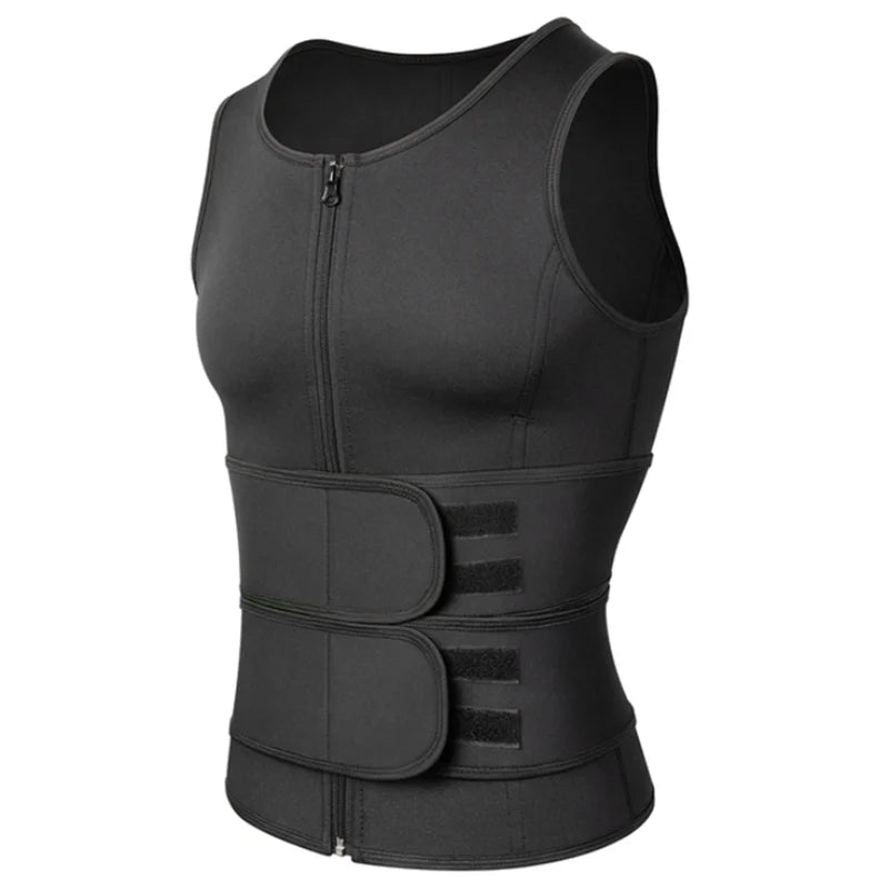Men Body Shaper Waist Trainer Girdle your abdomen Sweat Vest Slimming Underwear Weight Loss Shirt Fat Burner Workout Tank Tops