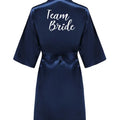 Satin Silk Robes Plus Size Wedding Bathrobe Bride | SAMAG