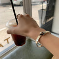 VENTFILLE 925 Sterling Silver Thai Silver Bracelet for Women Vintage Geometric Heart Love Lucky Punk Jewelry 2023 New Dropship