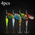 Rotating Metal Spinner Fishing Lures 9g Sequins Iscas | SAMAG