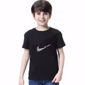 Children Set white T - shirt Short - Sleeved+Shorts Boy Girl - View 4 | SAMAG