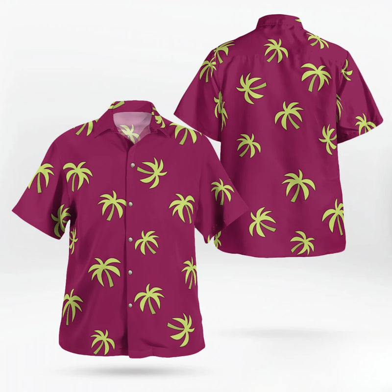 One Piece Luffy Dressrosa Shirt Sunflower - Hawaiian | SAMAG