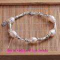 VENTFILLE 925 Sterling Silver Zircon Love Heart Bracelet For Women Bowknot Stars Bead Snake Bone Chain - Visuel 14 | SAMAG