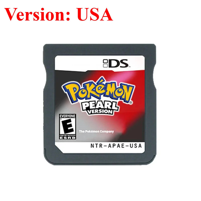 USA Pokemon NDS Game Card 3DS 2DS DS Card SoulSilver HeartGold Platinum Game Card Game Card BLACK Collecting Hobbies Gifts
