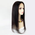 4x4inch Lace Front Human Hair Topper HD Lace Wefted Topper with Adjustable Elastic Band Virgin European Hair Women Hairpieces