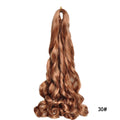 Loose Wave Braiding Hair Extensions 24" Synthetic Spiral Curls Braids Hair Pre Stretched Bouncy Braid French Curls Braiding Hair