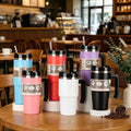 890ml Tumblers Double Wall Water Thermal termos Coffee Mug Flasks Stainless Steel Thermoses 30oz Cup Bottle