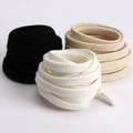Classic Flat Shoelaces Quality Cotton Shoe Laces Durable Solid Shoelaces for Sneakers Canvas Shoes 100/120/140/160CM 1Pair/2Pair
