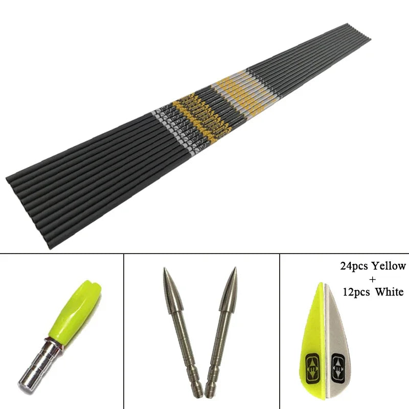 +/-0.001 Arrows Archery Spine 350 - 1000 ID4.2mm Carbon | SAMAG