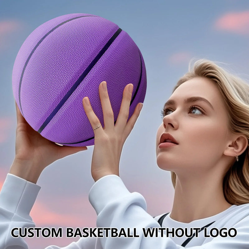Wear - resistant No Logos Game Training Basketball Official - View 6 | SAMAG