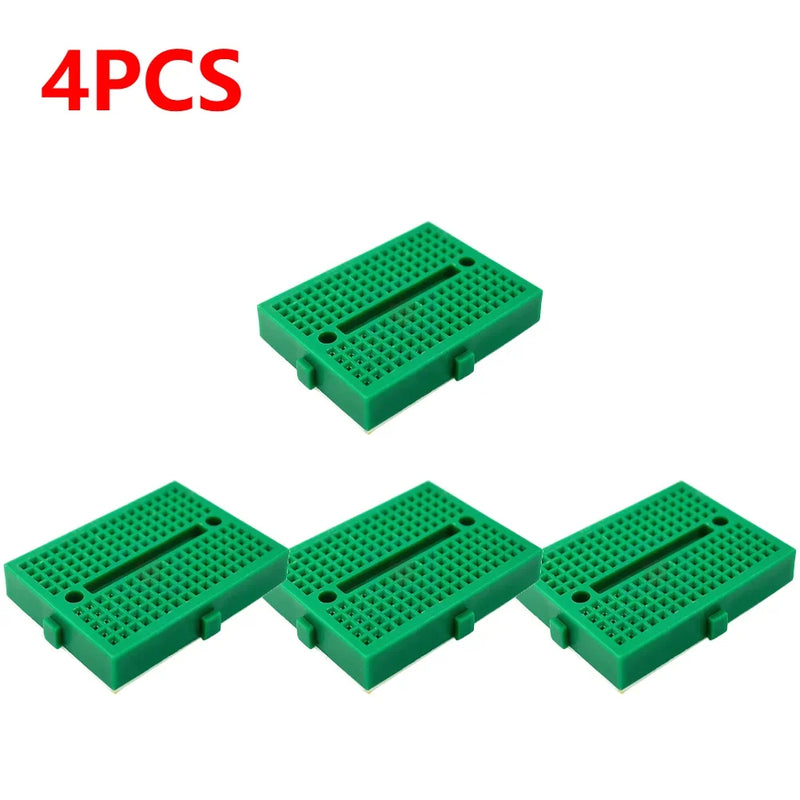 1-10PCS SYB-170 Mini Solderless Prototype Breadboard 170 Holes Breadboard Prototype Board 35x47mm for Small DIY Kits
