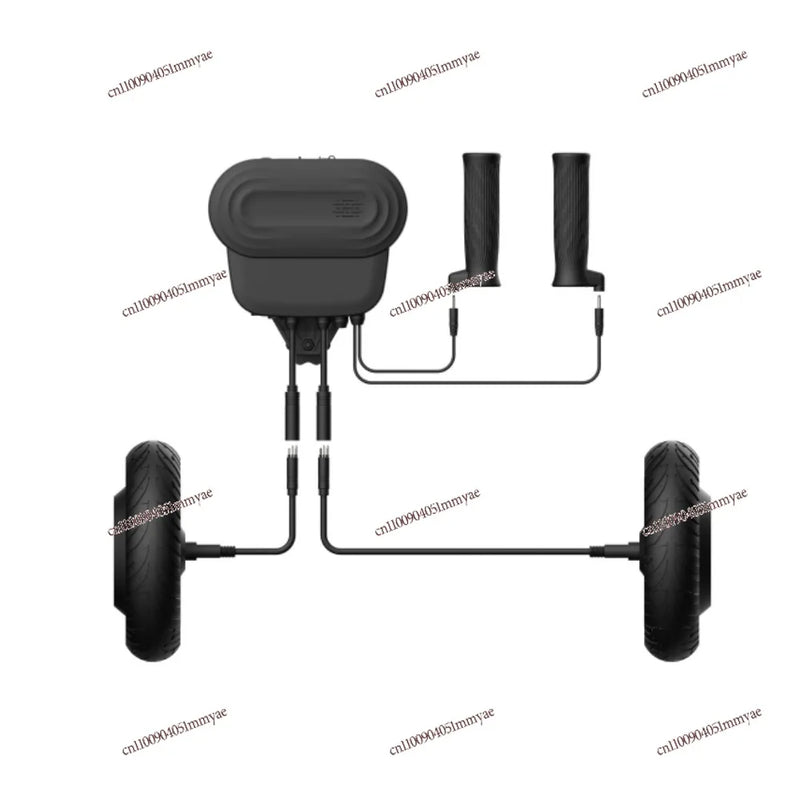Intelligent Driving Rehabilitation and Elderly Care Intelligent Sensor Double Drive Wheel Stepless Control